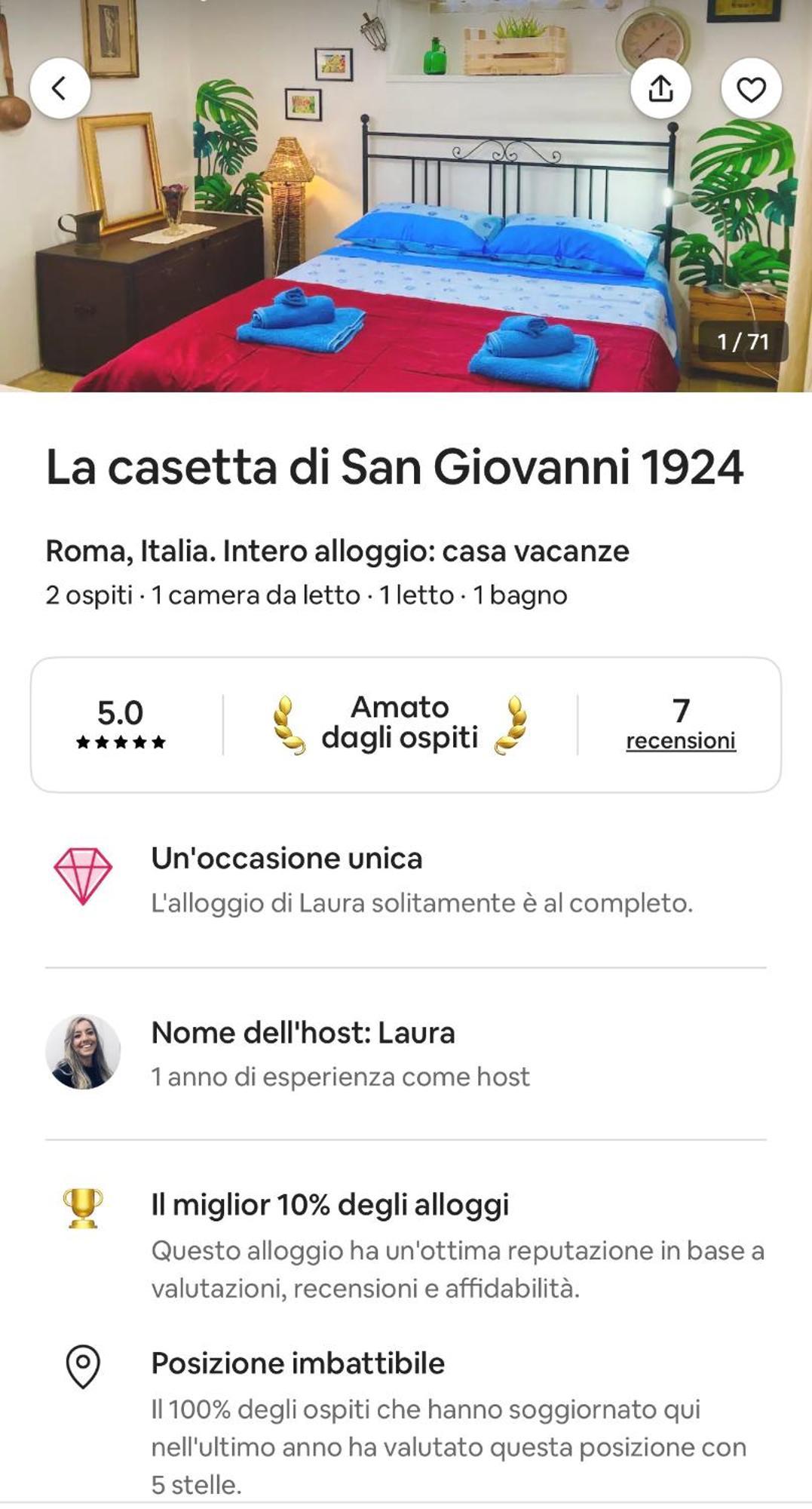 La Casetta Di San Giovanni 1924 Рим Екстер'єр фото